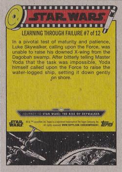 2019 Topps Star Wars Journey to Star Wars The Rise of Skywalker #49 Losing the X-wing Back