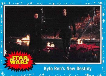 2019 Topps Star Wars Journey to Star Wars The Rise of Skywalker #54 Kylo Ren's New Destiny Front