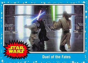 2019 Topps Star Wars Journey to Star Wars The Rise of Skywalker #56 Duel of the Fates Front