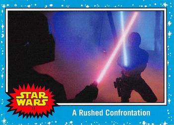 2019 Topps Star Wars Journey to Star Wars The Rise of Skywalker #71 A Rushed Confrontation Front