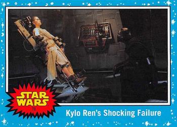 2019 Topps Star Wars Journey to Star Wars The Rise of Skywalker #78 Kylo Ren's Shocking Failure Front