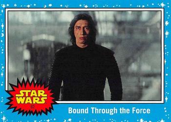 2019 Topps Star Wars Journey to Star Wars The Rise of Skywalker #82 Bound Through the Force Front