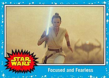 2019 Topps Star Wars Journey to Star Wars The Rise of Skywalker #93 Focused and Fearless Front
