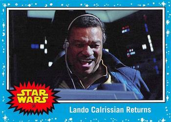 2019 Topps Star Wars Journey to Star Wars The Rise of Skywalker #96 Lando Calrissian Returns Front