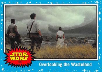 2019 Topps Star Wars Journey to Star Wars The Rise of Skywalker #100 Overlooking the Wasteland Front