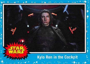 2019 Topps Star Wars Journey to Star Wars The Rise of Skywalker #103 Kylo Ren in the Cockpit Front