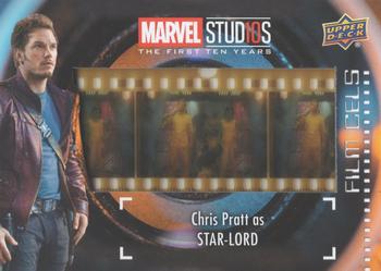 2019 Upper Deck Marvel Studios The First Ten Years - Film Cels Manufactured Relics #FC-9 Star-Lord Front