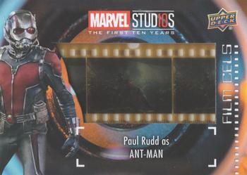 2019 Upper Deck Marvel Studios The First Ten Years - Film Cels Manufactured Relics #FC-11 Ant-Man Front