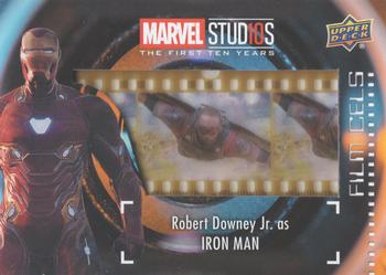 2019 Upper Deck Marvel Studios The First Ten Years - Film Cels Manufactured Relics #FC-19 Iron Man Front