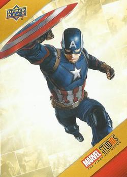 2019 Upper Deck Marvel Studios The First Ten Years - The Marvel Cinematic Universe #TU1 Captain America Front