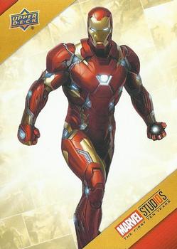 2019 Upper Deck Marvel Studios The First Ten Years - The Marvel Cinematic Universe #TU3 Iron Man Front