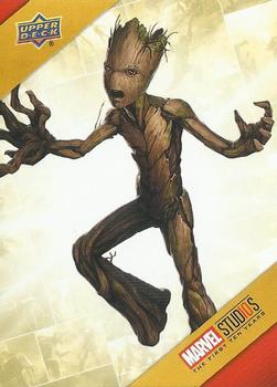 2019 Upper Deck Marvel Studios The First Ten Years - The Marvel Cinematic Universe #TU10 Groot Front