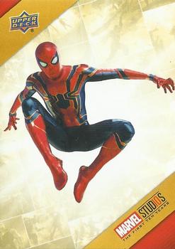 2019 Upper Deck Marvel Studios The First Ten Years - The Marvel Cinematic Universe #TU21 Spider-Man Front