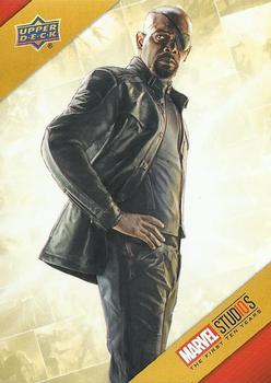 2019 Upper Deck Marvel Studios The First Ten Years - The Marvel Cinematic Universe #TU29 Nick Fury Front