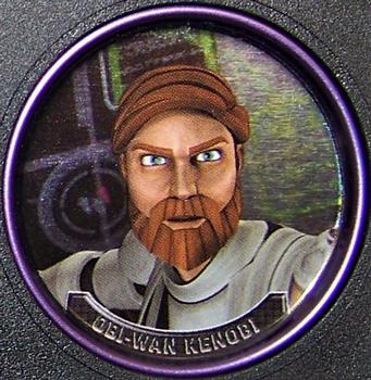 2008 Topps Star Wars: The Clone Wars - Coins Purple #3 Obi-Wan Kenobi Front