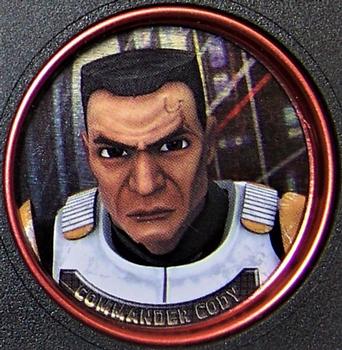 2008 Topps Star Wars: The Clone Wars - Coins Red #11 Commander Cody Front