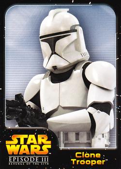 2005 Star Wars Episode III Revenge of the Sith #10 Clone Trooper Front