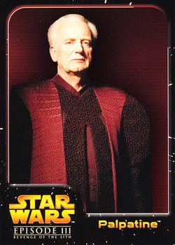 2005 Star Wars Episode III Revenge of the Sith #15 Palpatine Front
