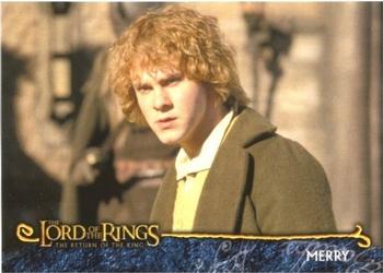 2003 Topps Lord of the Rings: The Return of the King Special Limited Edition (UK) #N05 Merry Front