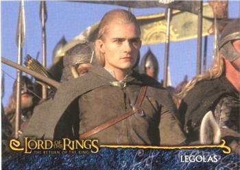 2003 Topps Lord of the Rings: The Return of the King Special Limited Edition (UK) #N08 Legolas Front