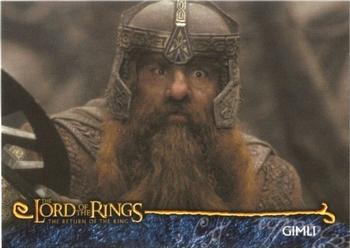 2003 Topps Lord of the Rings: The Return of the King Special Limited Edition (UK) #N09 Gimli Front