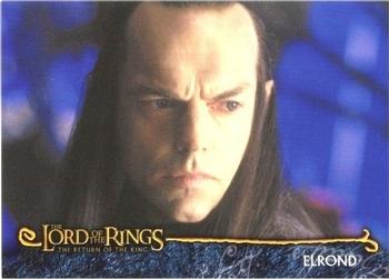 2003 Topps Lord of the Rings: The Return of the King Special Limited Edition (UK) #N19 Elrond Front