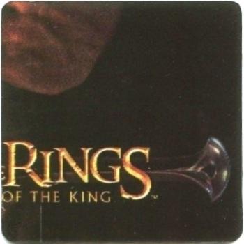 2003 Artbox Lord of the Rings: The Return of the King Action Flipz #06 Aragorn (puzzle) Front