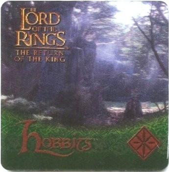 2003 Artbox Lord of the Rings: The Return of the King Action Flipz #21 Hobbits Front