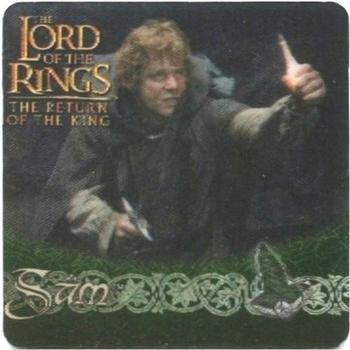 2003 Artbox Lord of the Rings: The Return of the King Action Flipz #27 Sam Front