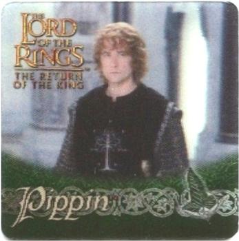2003 Artbox Lord of the Rings: The Return of the King Action Flipz #30 Pippin Front