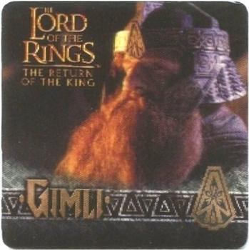 2003 Artbox Lord of the Rings: The Return of the King Action Flipz #32 Gimli Front