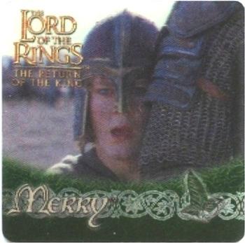 2003 Artbox Lord of the Rings: The Return of the King Action Flipz #52 Merry Front
