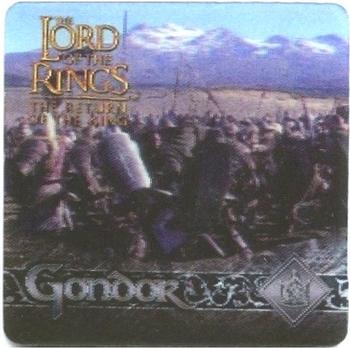 2003 Artbox Lord of the Rings: The Return of the King Action Flipz #55 Gondor Front