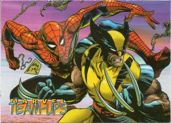 1995 Ziploc Marvel Team-Ups #3 Spider-Man & Wolverine Front