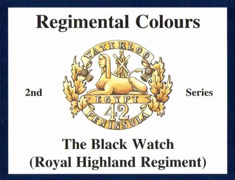 2011 Regimental Colours : The Black Watch (Royal Highland Regiment) 2nd Series #NNO Title Card Front
