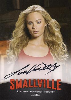 2012 Cryptozoic Smallville Seasons 7-10 - Autographs #A8 Laura Vandervoort as Kara Front