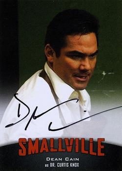2012 Cryptozoic Smallville Seasons 7-10 - Autographs #A10 Dean Cain as Dr. Curtis Knox Front