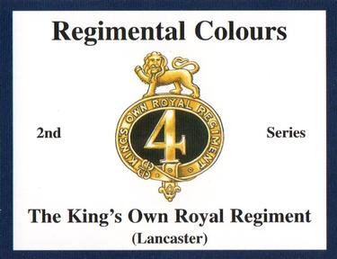 2012 Regimental Colours : The King's Own Royal Regiment (Lancaster) 2nd Series #NNO Title Card Front