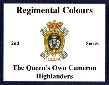 2012 Regimental Colours : The Queen's Own Cameron Highlanders 2nd Series #NNO Title Card Front