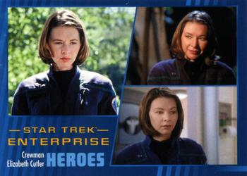 2019 Rittenhouse Star Trek Enterprise Archives Series 2 Heroes & Villains #19 Crewman Elizabeth Cutler Front
