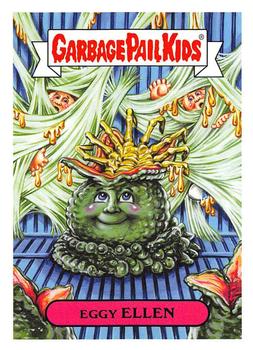 2019 Topps Garbage Pail Kids: Revenge of Oh, the Horror-ible! #1a Eggy Ellen Front