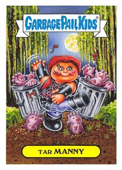 2019 Topps Garbage Pail Kids: Revenge of Oh, the Horror-ible! #13a Tar Manny Front