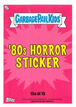 2019 Topps Garbage Pail Kids: Revenge of Oh, the Horror-ible! #15a Kill or Be Kilian Back