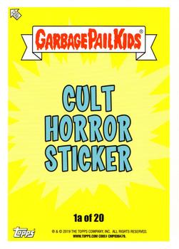 2019 Topps Garbage Pail Kids: Revenge of Oh, the Horror-ible! #1a Electric Alice Back