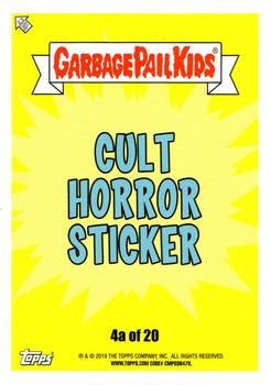 2019 Topps Garbage Pail Kids: Revenge of Oh, the Horror-ible! #4a Thud Bud Back