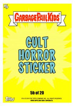 2019 Topps Garbage Pail Kids: Revenge of Oh, the Horror-ible! #5b Furball Phil Back