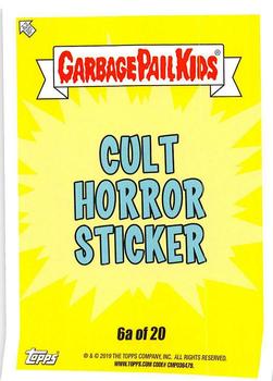2019 Topps Garbage Pail Kids: Revenge of Oh, the Horror-ible! #6a Dead Alive Clive Back