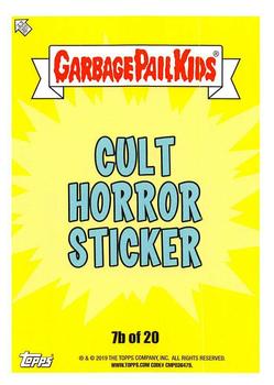 2019 Topps Garbage Pail Kids: Revenge of Oh, the Horror-ible! #7b Porcelain Rod Back
