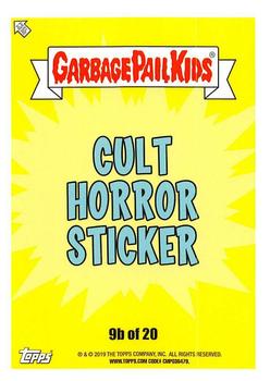 2019 Topps Garbage Pail Kids: Revenge of Oh, the Horror-ible! #9b Maniac Zac Back