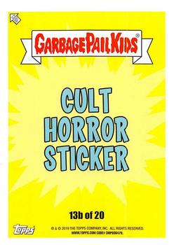 2019 Topps Garbage Pail Kids: Revenge of Oh, the Horror-ible! #13b Cavorting Columbia Back